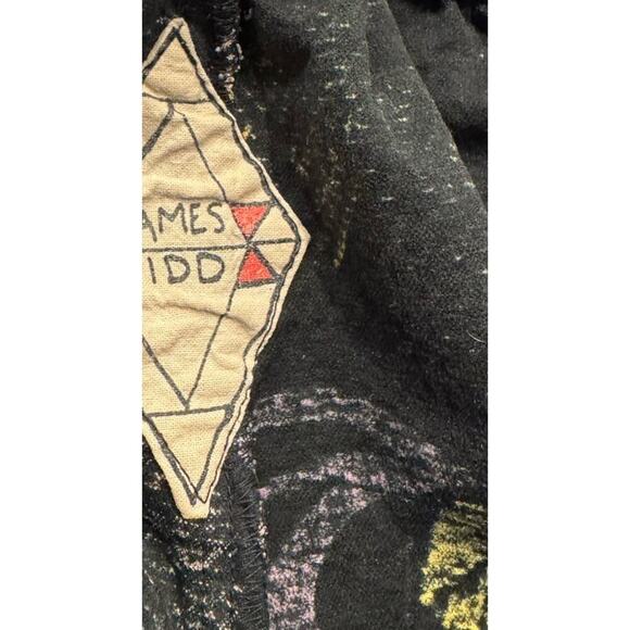 James Kidd Mixed Print Artsy Shorts Colorful Pull On Elastic Waist Textured Boho - Picture 5 of 5